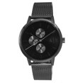 thumbnail image 1 of Armani Plus Exchange AX7129SET Multifunction Gunmetal-Tone Stainless Steel Mesh Quartz Mens Watch, Blue, 1 of 2