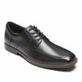 thumbnail image 1 of Rockport Men SLAYTER APRON TOE BLACK SHOE, 1 of 3