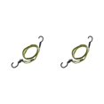 thumbnail image 2 of ZheElen 1/2/3/5 Durable Luggage Rope - Secure And Weather-resistant For Travel Easy Installation Straps With Hook yellow black 120cm 2PCS, 2 of 6