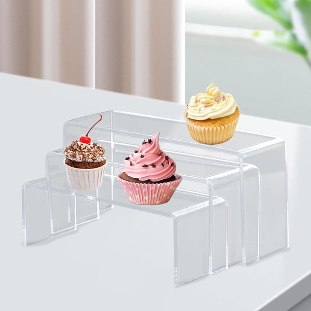 Vaguelly Lot de 2 Supports de Poupée Manuels Assemblage Facile Support de Figurine en Plastique 3 Pièces