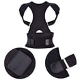 thumbnail image 2 of Belt Men Women Elastic Adjustable Shoulder Brace Waist Belt Back Support Posture Corrector, 2 of 8