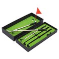 thumbnail image 2 of Gupbes Golf Club Putter Pen,Desktop Golf Pen Toy Set,Mini Desk Games Box Green Driving Range With Golf Club Pens Balls Flag Gift Desktop Decor, 2 of 8