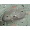thumbnail image 1 of oneOone Cotton Poplin Fabric Bird & Palm Tree Print Sewing Fabric BTY 42 Inch Wide, 1 of 4