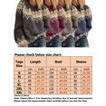 thumbnail image 2 of LUXUR Chandail pour Femmes à Manches Longues, Haut de Type Jumper, Hiver, Chaud, Chandails Tricotés, Chandail Confortable, Col Rond, Rouge Vin, TTTG, 2 of 2