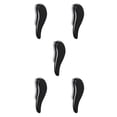 thumbnail image 3 of Decodeary Professional Detangling Brush Plastic Hair Comb Anti Static Massage Hairbrush black,black 5Set, 3 of 6