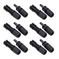 thumbnail image 3 of Solar Photovoltaic Connector, 12PCS Solar Panel Cable Connector Copper Tinned Pins High Temperature Resistance PPO Built In Lock With Wrench For Industry 1000V 30A,1000V 45A,1500V, 3 of 8