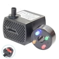 thumbnail image 1 of Submersible Water Pump with 4 LED Lights for Fountain Pool Garden Pond Pool With 4 LED Lights Fountain Pool Garden Pond Swimming Pool Submersible Water Pump Durable  US, 1 of 4