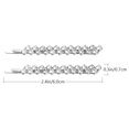 thumbnail image 2 of 1 Set 2 Pairs Beautiful Rhinestone Hairpins Fashion Metal Bobby Hairpins, 2 of 9
