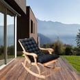 thumbnail image 3 of Lounger Chair Cushions Rocking Chair Cushion Recliner  Cushion Sun Lounger Chair Cushions Garden Chair  Pad Suede Sun Lounger Chair Cushions Non Slip Rocking Chair Cushion Garden, 3 of 8