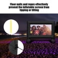 thumbnail image 4 of Costway 16FT Inflatable Movie Projector Screen Projection Outdoor Home Theater W/ Blower, 4 of 10
