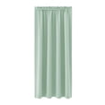thumbnail image 2 of Avdolw Solid Color Silk Curtains - Heat Insulating, Energy Saving, Darkening & Noise Reducing for Bedroom & Kitchen, Easy Install, 2 of 3