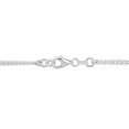 thumbnail image 2 of Miabella Collier à Double Rang Cœur en Argent Sterling Plaqué Blanc et Rose Bicolore, 2 of 5