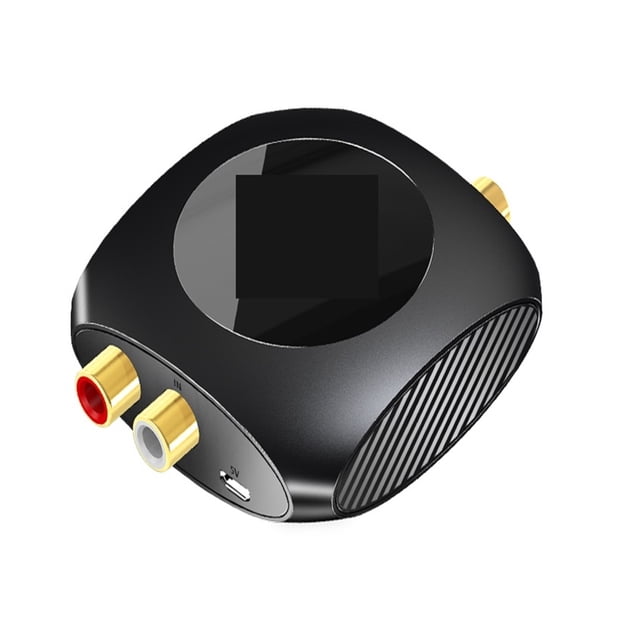 96KHz Analog to Digital Audio Converter Adapter R/L RCA to SPDIF Optical Coaxial for Amplifier Soundbar Speaker ,Fast and Stable Transmission