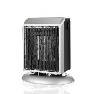 Electric Space Heater PTC Fast Heating 400/900W Heater Tip Over & Overheat Protection Mini Space Heater for Home Office Desk Personal Use