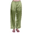 thumbnail image 4 of Moomaya Ensemble de Pyjama à Manches Longues et Shorts pour Femmes, Pyjama en Satin à Boutons pour Femmes, 4 of 6