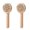 A, variant on TIELUTT Pet Brush Pet Brush Undercoat Hair Massages Dematting And Detangling Brushes for Dogs Cats 4 Colors Set of 2