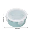 thumbnail image 3 of Oleegame 2PC Blue Juice Simple Refrigerator Preservation Box Small Lunch Box Kitchen Lunch Box Plastic Storage Box Sealed Box For Lunch Kitchen Arrangement, 3 of 9