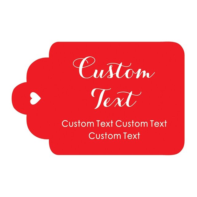 100 Pcs Papier Personnalisé à Suspendre Tags A Fait Tout Texte Personnalisé Tags Cadeaux de Faveur de Mariage