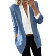 thumbnail image 2 of Cardigan Ajusté à Manches Longues de Bureau pour Femmes R Décontracté, 2 of 5