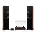 thumbnail image 1 of Fluance RT82 Reference High Fidelity Vinyl Turntable (Walnut), PA10 Phono Preamp and Ai81 Powered Floorstanding Speakers (Walnut), Ortofon OM10 Cartridge, 150W Class D Amplifier, Bluetooth, 1 of 8