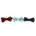 thumbnail image 2 of SNNROO Mens Adjustable Paisley Bow Tie  Pocket Square and Clips Suspenders, 2 of 3