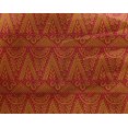 thumbnail image 4 of oneOone Georgette Viscose Fabric Geometric & Floral Block Printed Fabric 1 Yard 42 Inch Wide, 4 of 4