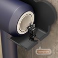 thumbnail image 4 of Zonao Hair Dryer Holder Wall Mounted,Self-Adhesive Blow Dryer Rack Removable Hair Organizer with Plug Hook,Multi-Functional Hair Care Styling Tool Storage Basket for Bathroom Blow Dryer Rack Holder, 4 of 9