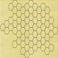 thumbnail image 1 of Ahgly Company Tapis d'Intérieur Lavable en Machine Carré Transitionnel Jaune Maïs, 4 Pieds Carré, 1 of 7