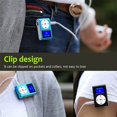 thumbnail image 3 of Mini LCD Screen MP3 Music Player, Metal Shell, Clip Design, Compact and Lightweight, Long Battery Life, Supports Up to 32GB TF Card, Portable for Clothes, Briefcase, Book, 3 of 7
