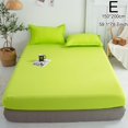 thumbnail image 1 of Drap-housse Couleur Unie Draps de Lit Simple Double Grand Housse de Lit Taille P2H9, 1 of 9