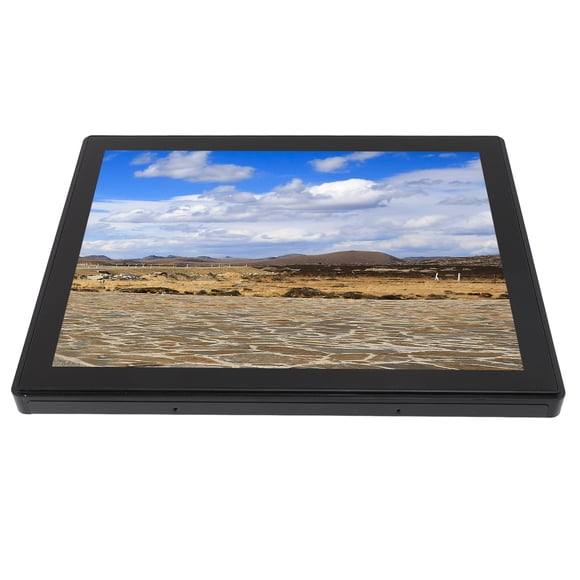 15in 10 Point Multi Touch Screen Monitor, IP65 Waterproof 1024 X 768, , Suitable for Industrial Areas, Embedded Touch Screen Monitor for Various Fields