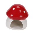 thumbnail image 4 of S SERENABLE Ceramic Hamster House Cute Outdoor Sturdy Habitat for Rats Gerbils Squirrels Red, 4 of 9