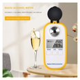 thumbnail image 4 of Digital Wine Alcohol Meter Beer Refractometer Large LCD Display Brewing Alcohol Tester Measuring Tool Accessories ,Accurate Measurement, 4 of 8