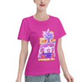 thumbnail image 2 of Women's Basic Short Sleeve T-Shirt Super Saiyan, 2 of 6