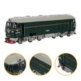 thumbnail image 3 of Shisuyan Modèle de Locomotive en Alliage, Lumière, Retour au Modèle Classique en Peau Verte, Train, Voiture Jouet pour Enfants (Vert), 3 of 8