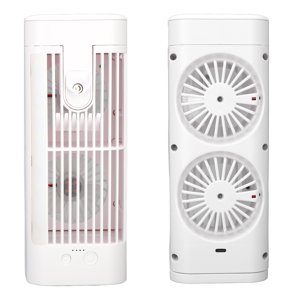 Portatif Air Conditionneur, ABS USB portatif Air Ventilateur de conditionnement à faible bruit 3 Vitesses pour la chambre