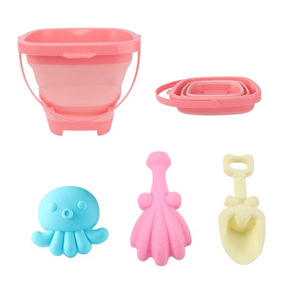 SharkTRUE Kids Beach Sand Digging Toys Building Interactive Portable Outdoor Toys Kids Toys Foldable I3d9