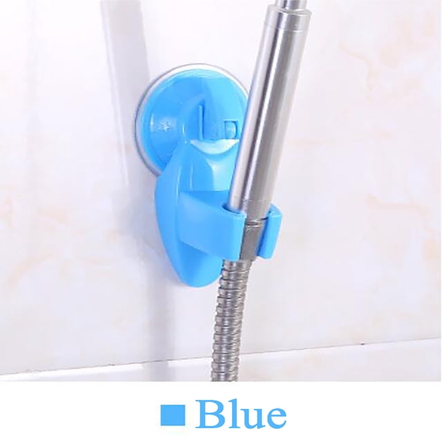 Rbaofujie Pommeaux de Douche Haute Pression Ventouse Forte Support de Douche Base Fixe Pommeau de Douche Pommeau de Douche Rond