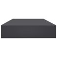 thumbnail image 2 of vidaXL Bookshelf Boards 4 pcs Grey 100x10x1.5 cm Engineered Wood, 2 of 4