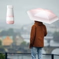thumbnail image 1 of TIMIFIS Sun Brolly Gradient 6-Fold Umbrella Vinyl Sunscreen-Light Small Mini 50-Fold Sun Umbrella Gift Umbrella Summer Essentials, 1 of 6