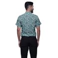 thumbnail image 3 of BESTMAN Slim Fit Shirts For Men Button Down Short Sleeve Printed Shirts For Boys, 3 of 5