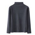 thumbnail image 1 of Pisexur Chandails en Molleton pour Hommes Couleur Unie Pull à Capuche Manches Longues Col Rond Mode Décontractée Pull Ample Grande Taille M-5TG, 1 of 2