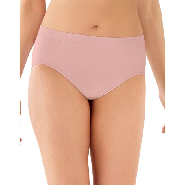 Bali Womens One Smooth U All-Around Smoothing Hi-Cut Panty, 9, Hush Pink