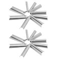 thumbnail image 4 of Tbest 18Pcs French Manicure 9 Sizes Single Tips Deep C Shape Cutter Tool Nail Edge Trimmer Nail Art Salon Manicure Mold Accessories, 4 of 8