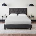 thumbnail image 1 of Diamond Bed Charcoal Frame with Headboard - Twin, 1 of 1