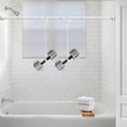 thumbnail image 2 of Shower Curtain Rod - Adjustable Tension Spring Shower Curtain Rod Tension Premium Stainless Steel -Slip No Drilling No Rust for Bathroom, 2 of 7