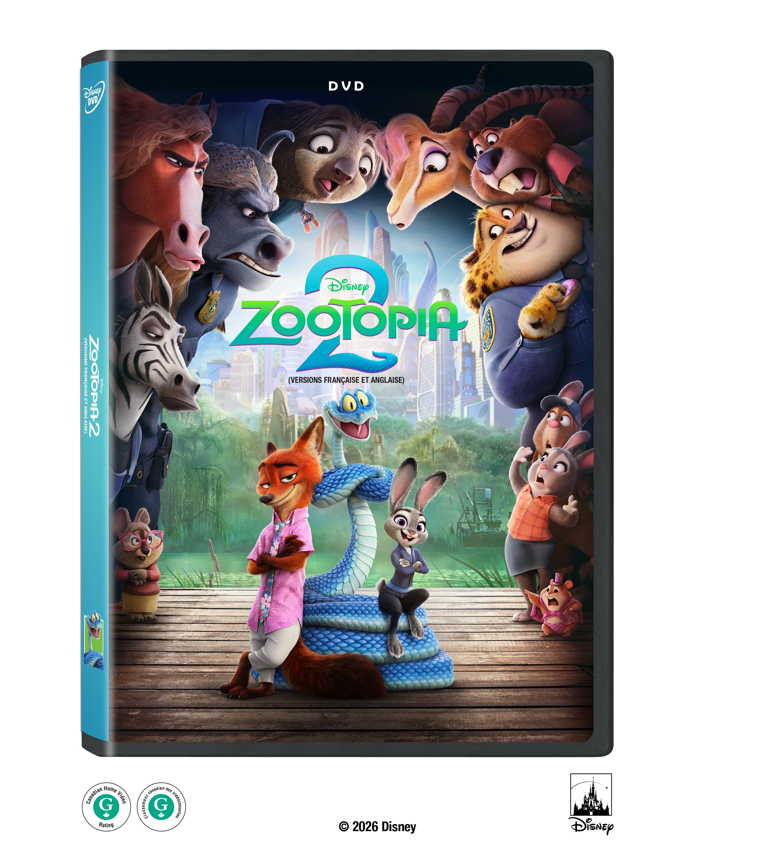 Zootopia 2 - Bilingual - DVD