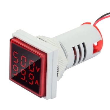 LED Voltage Meter Indicator,LED Digital Display AC Acvoltage Signal Light Digital LED Voltmeter Proven Performance