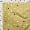 thumbnail image 3 of oneOone Viscose Jersey Medium Yellow Fabric Floral & Craft Projects Decor Fabric Printed By The Yard 60 Inch Wide, 3 of 5