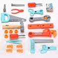 thumbnail image 4 of Kids Tool Set Educational: Simulated Mixed Drill Tool Toy Set Pretend Play Tools, 4 of 10